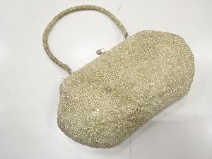 アンティーク　ビーズ　ハンドバッグ